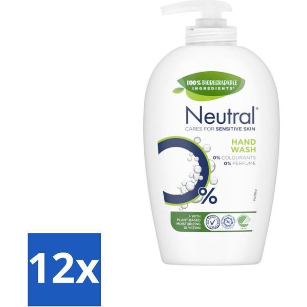 Sapone Liquido Neutro Per Le Mani 250 Ml - Confezione Risparmio - 12 Barrette-image