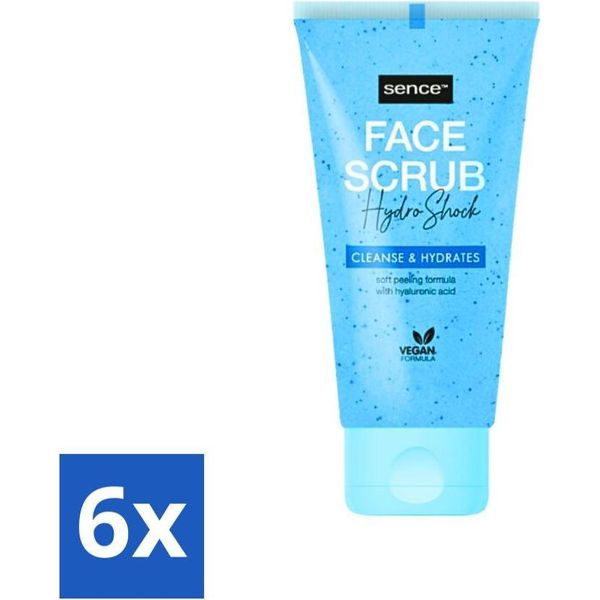 Sence - Tutti I Tipi Di Pelle - Scrub Viso - Peeling - 150 Ml - Value Pack - 6 Pezzi-image