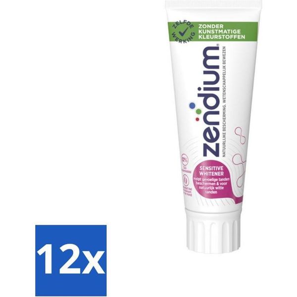 Zendium Dentifricio Sensitive 75 Ml - Confezione Risparmio - 12 Pezzi-image