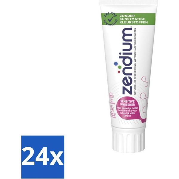 Zendium Dentifricio Sensitive 75 Ml - Confezione Risparmio - 24 Pezzi-image