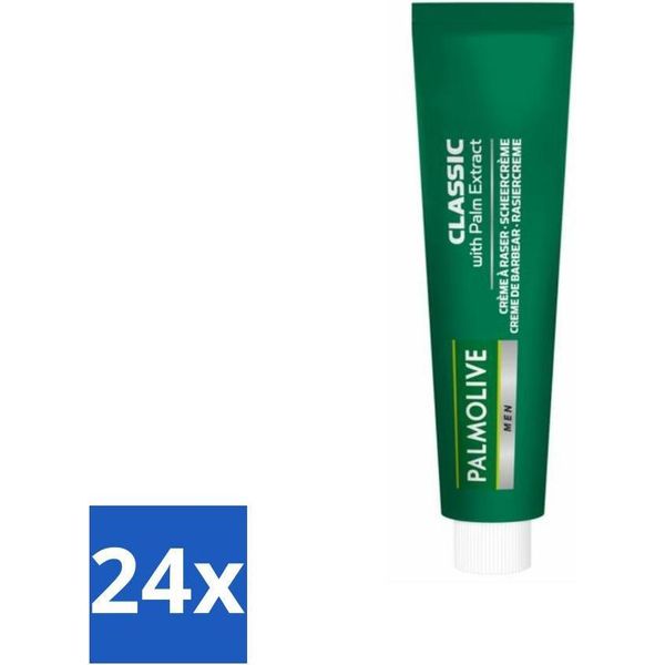 Palmolive Uomo Crema Da Barba Classica 100 Ml - Confezione Risparmio - 24 Pezzi-image