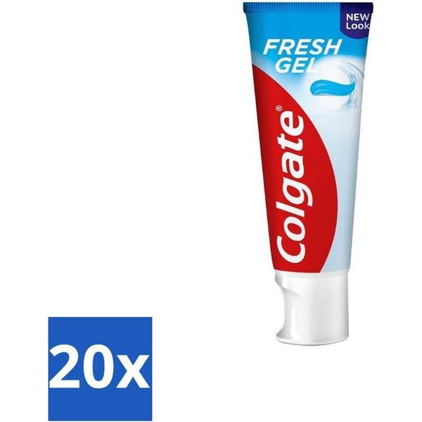 Colgate Dentifricio Fresh Gel 75 Ml - Confezione Risparmio - 20 Pezzi-image