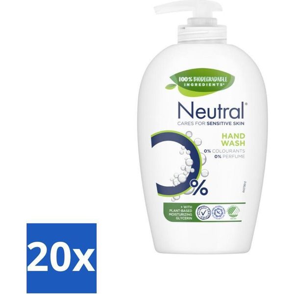Sapone Liquido Neutro Per Le Mani 250 Ml - Confezione Risparmio - 20 Barrette-image