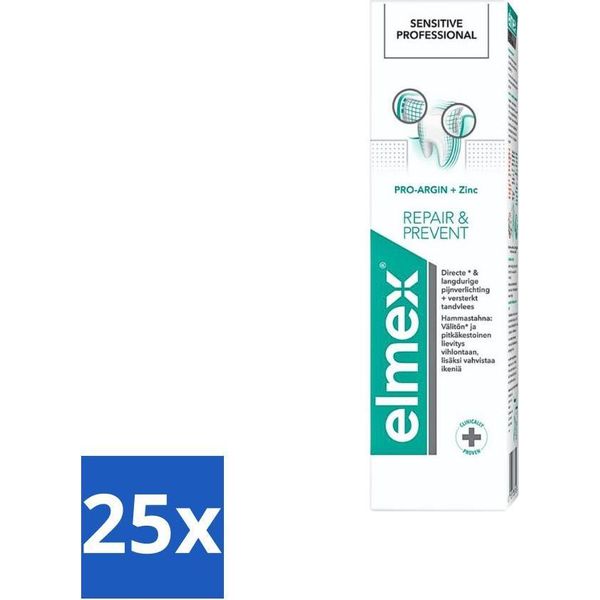 Elmex Dentifricio Sensitive Professional Gum Care 75 Ml - Confezione Risparmio - 25 Pezzi-image