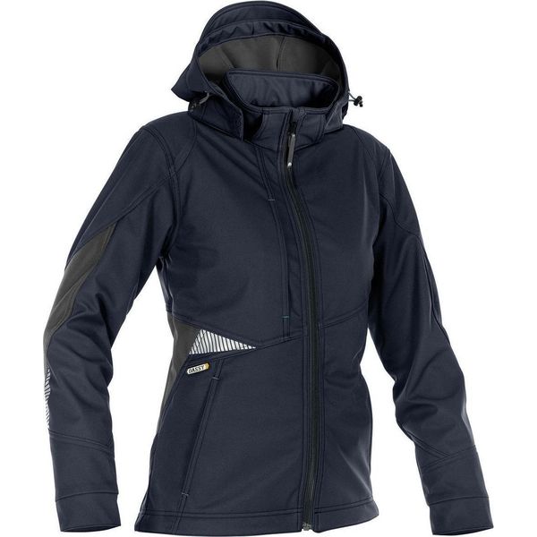 Dassy® Gravity Giacca Softshell Da Donna Night Blue/Anthracite Grey Taglia 2XL Lunghezza: Standard-image