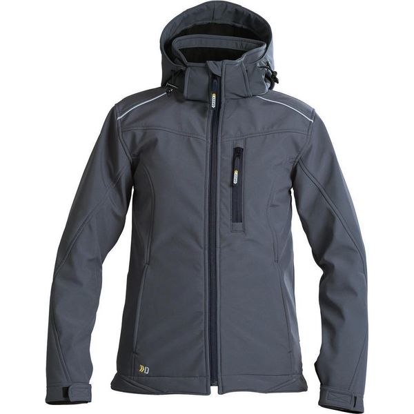 Dassy® Tavira Donna Giacca Softshell Da Donna Cement Grey Taglia 2XL Lunghezza: Standard-image