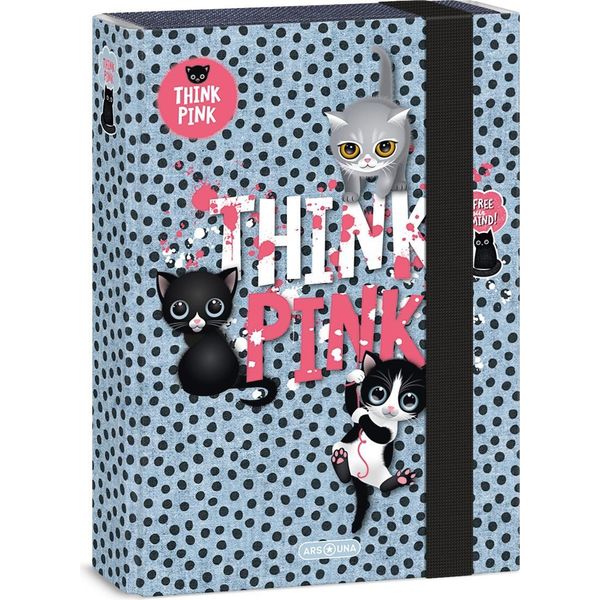 Ars Una Scatola Di Quaderni Think Pink 23 A5-image