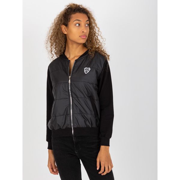 Felpa Con Zip Rue Paris Tenor Nero Donna S/M-image