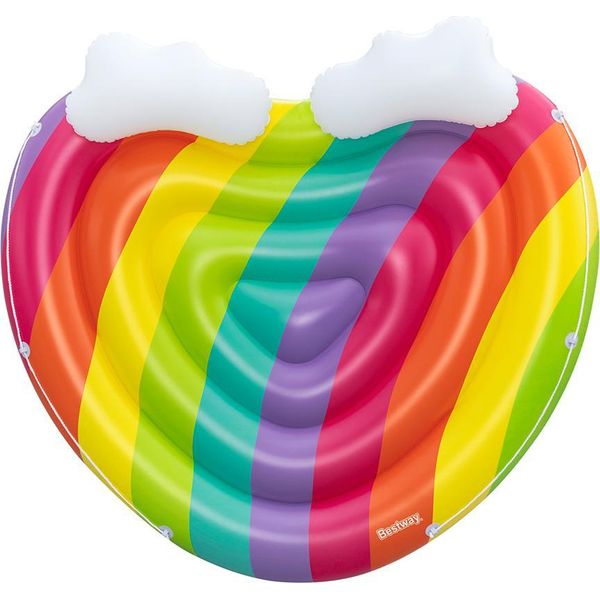 Bestway 43722 Giocattolo Gonfiabile Per Piscina E Spiaggia Materasso Galleggiante In Pvc Monocromatico Multicolore-image