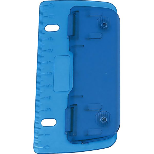 Wedo 67803 Punzone A Foratura Tascabile Per Perforazione Da 8 Cm In Plastica Blu Ghiaccio(A)-image