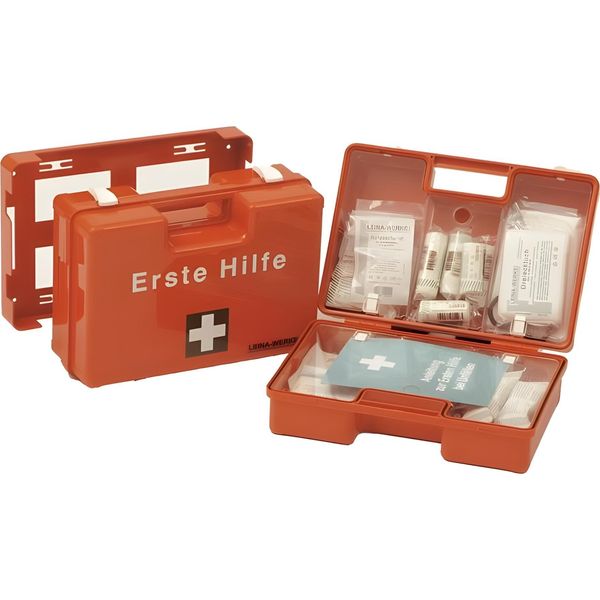 Kit Di Pronto Soccorso Leina Maxi, Contenuto Din 13157, Arancione-image