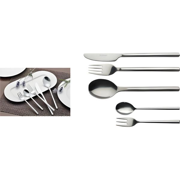 Coltello Da Pranzo Esmeyer "Silke"", Set Di 12, In Acciaio Inossidabile 18/0, Lucido, Lavabile In Lavastoviglie, Lunghezza: 210 Mm - 1 Pezzo (142-155)"-image