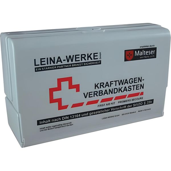 Leina Kit Di Pronto Soccorso Per Auto Star Silver Edition Contenuto Din 13164-image