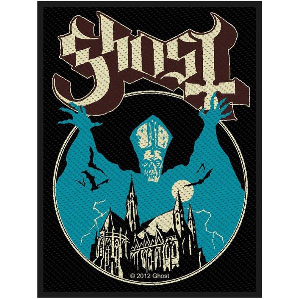 Ghost - Toppa "Opus Eponymous"", Tessuto RO6271 (Taglia Unica) (Nero/Blu)"-image