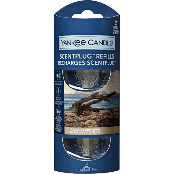 Yankee Candle Amber & Sandalwood - Ricarica Per Fragranza Elettrica-image