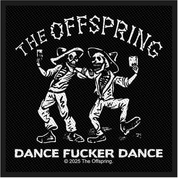 The Offspring - Toppa "Dance Fucker Dance"", Tessuto RO13928 (Taglia Unica) (Nero/Bianco)"-image