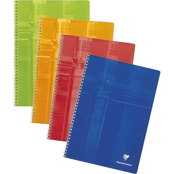 Clairefontaine 68761C Clairefontaine Cahier Spirale, 170 X 220 Mm, 180 Pages-image