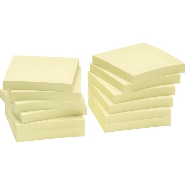 Info Notes 5654-11Box Sticky Notes 5654-11BOX Giallo 12 Blocchetti-image