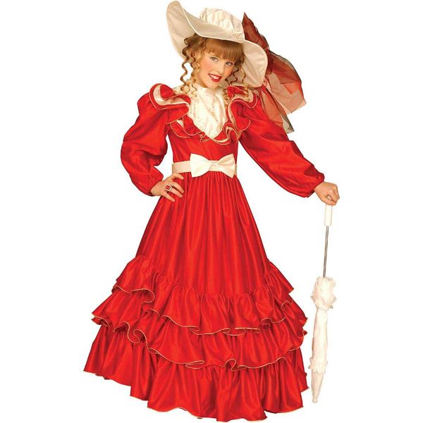 Costume Da Bambino Clementina 8-10 Anni, Taglia 140, Vestito - Cappello-image