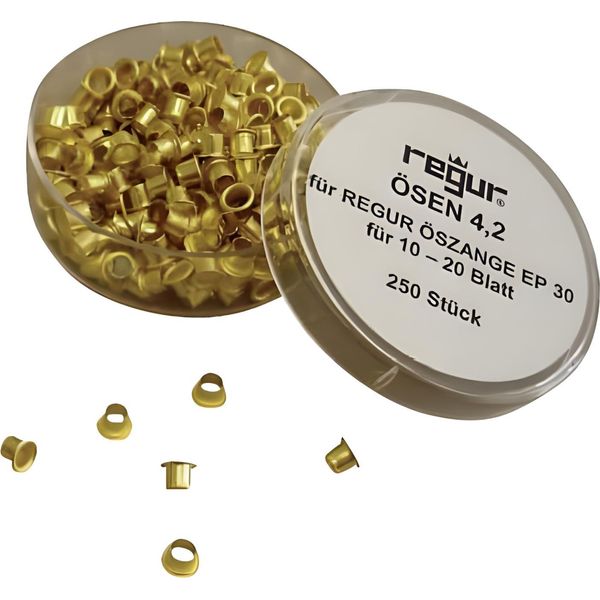 Regur® RÖ-4,2 ÖSen - 250 StüCk, 4,2 Mm FüR 10-20 Blatt-image