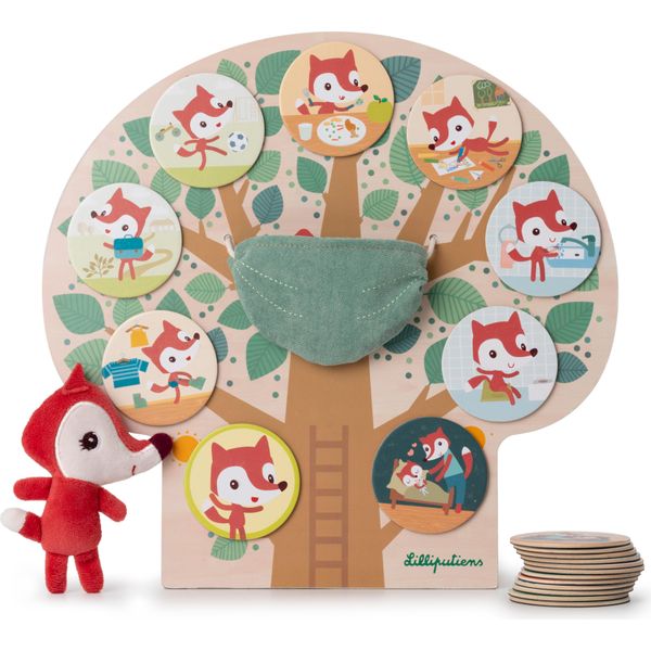 Lilliputiens Albero Giocattolo Magnetico Alice - Lavagna Educativa In Legno-image