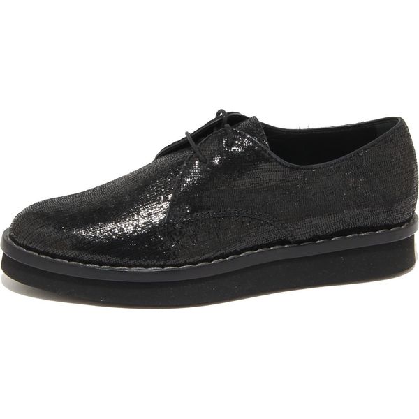 9242N Scarpa Allacciata Tod's Derby Nero Scarpe Donna Shoes Women-image