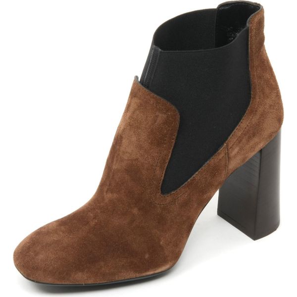 B9110 Tronchetto Donna Tod's Gomma T95 Scarpa Marrone Shoe Boot Woman-image