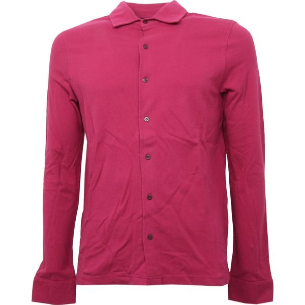 B2733 Polo Camicia Piquet Uomo Ballantyne Cotone Bordeaux Chiaro T-Shirt Man-image