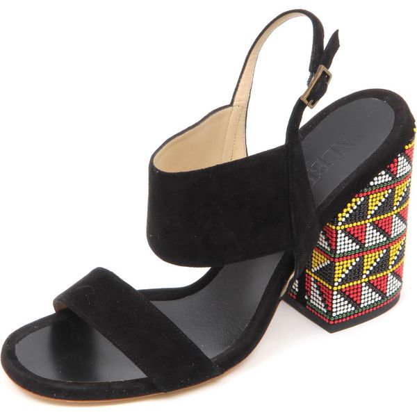 D5700 Sandalo Donna Alberto Gozzi Scarpe Nero Shoe Woman-image