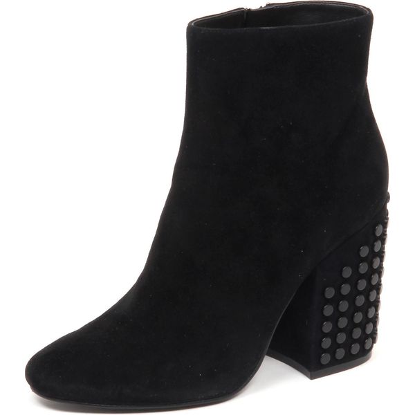 E0456 Tronchetto Donna Nero Kendall + Kylie Suede Boot Shoe Woman-image