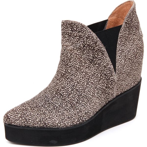 D2214 Tronchetto Donna Jeffrey Campbell Priya Beige/Nero Shoe Boot Woman-image