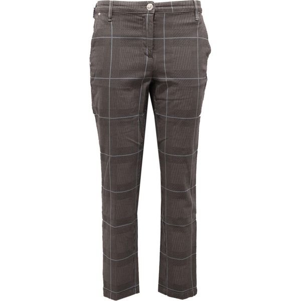 6449AB Pantalone Donna Jacob Cohen Grey/Light Blue Checked Trouser Woman-image