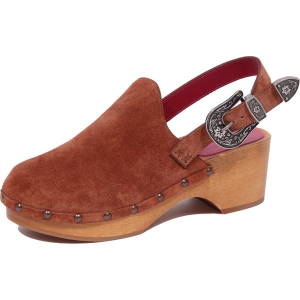 1954J Zoccolo Donna Brown Terracotta Uno 8 Uno 181 Scarpe Studs Shoe Woman-image