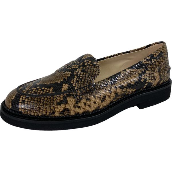 D70 Mocassino College Donna Tod's Precious Print Effect Shoes Loafer Women-image