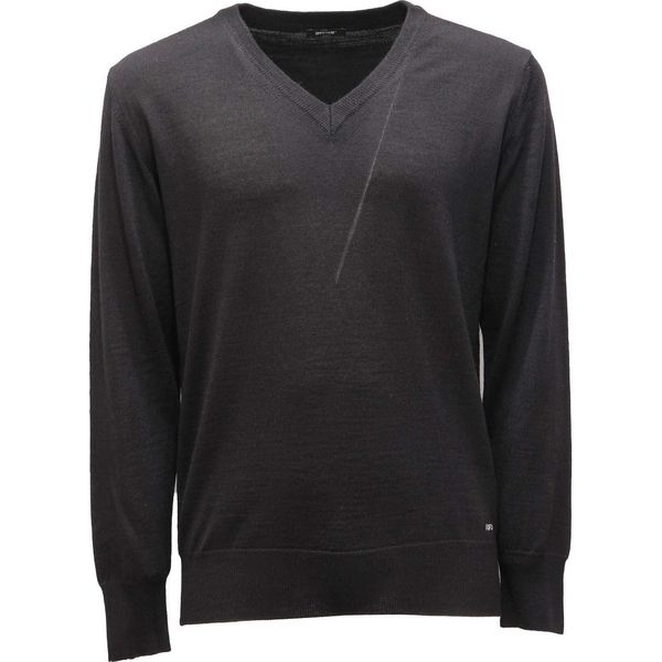 2224AM Maglione Uomo OFFICINA36 Man Wool Blend Sweater Black-image