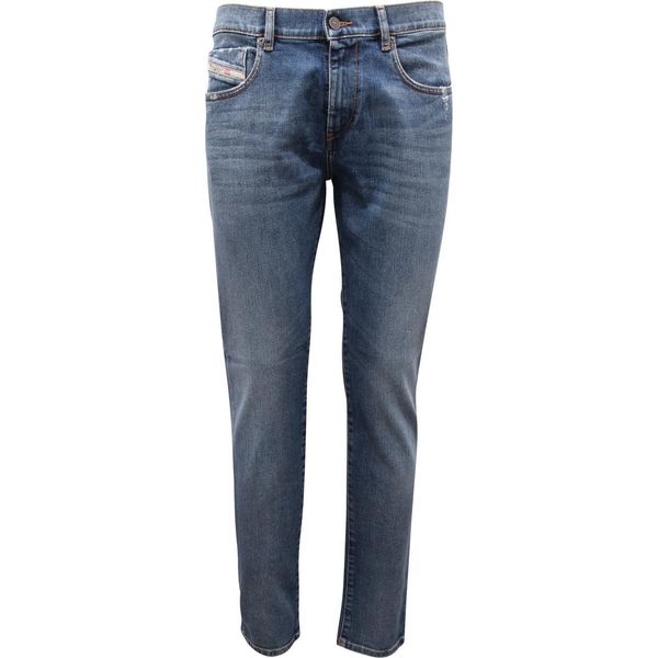 9267AQ Jeans Uomo D-STRUKT A03558 Diesel Slim Man Denim Trousers-image