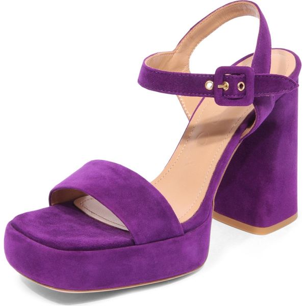 4616AR Sandalo Donna A.Bocca Woman Suede Heels Sandal-image