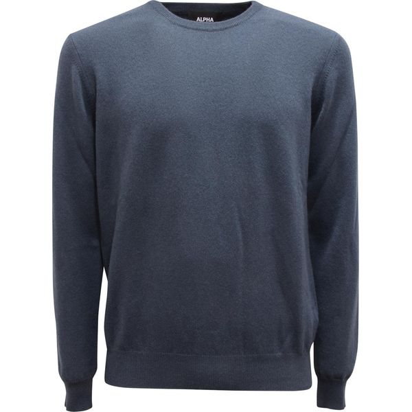 8939Av Maglione Uomo Alpha Studio Man Cashmere Sweater-image