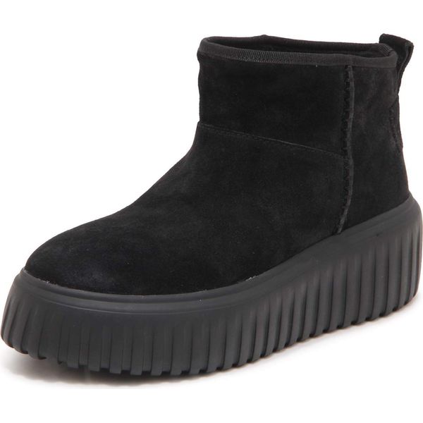 N4091 Stivaletto Donna Hogan H-Stripes Boot Woman Eco-Fur Inside-image