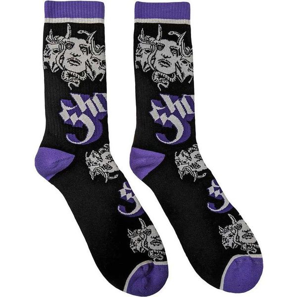 Ghost - Calzini Alla Caviglia "Copia"" Per Uomo/Donna Unisex RO14656 (37 Eu - 40,5 Eu) (Nero)"-image