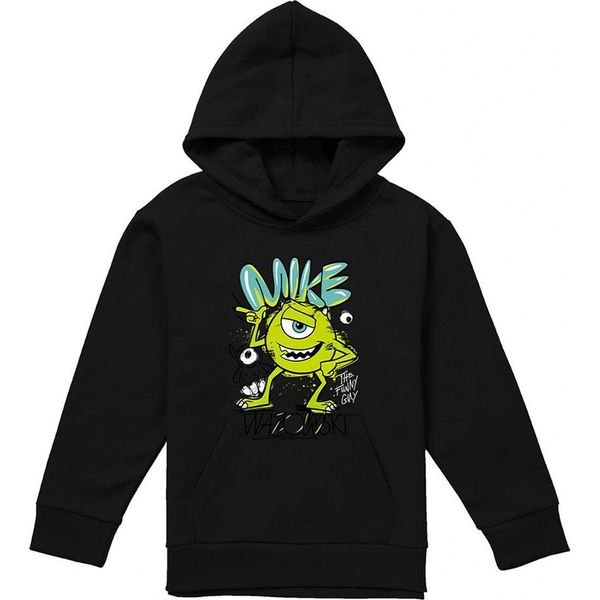 Monsters Inc - Felpa Con Cappuccio Per Bambini TV23233 (152-158) (Nero)-image