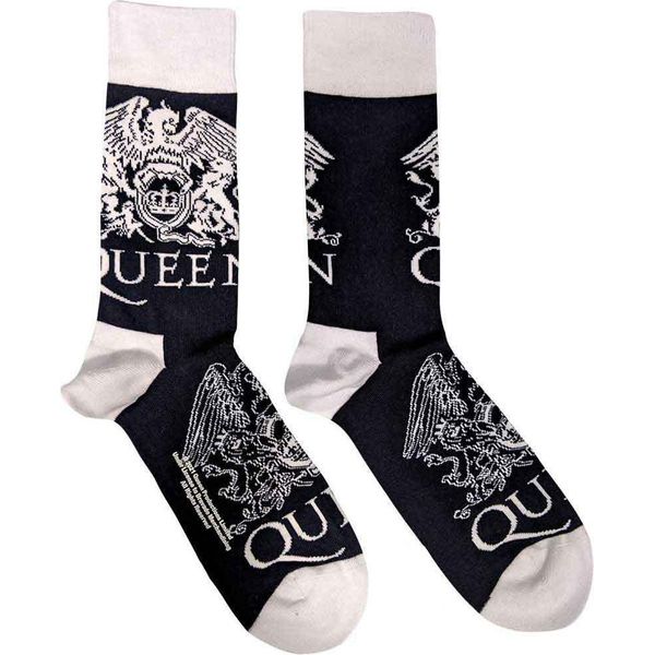 Queen - Calzini Alla Caviglia Per Uomo/Donna Unisex RO14688 (37 Eu - 40,5 Eu) (Blu Scuro/Bianco)-image