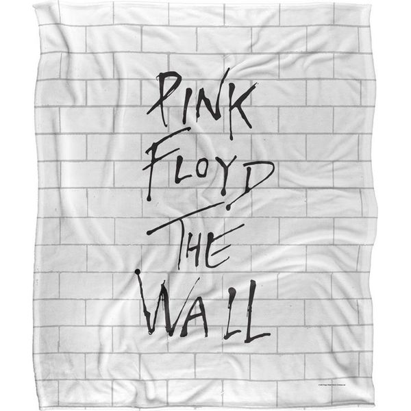 Pink Floyd - Coperta Con Manica Di Disco "The Wall"", Setosa, Supermorbida TV23554 (Taglia Unica) (Bianco/Nero)"-image