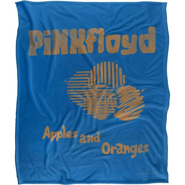 Pink Floyd - Coperta "Apples And Oranges"", Setosa, Morbidissima TV23552 (Taglia Unica) (Blu/Oro)"-image