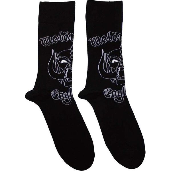 Motorhead - Calzini Alla Caviglia "England"" Per Uomo/Donna Unisex RO14671 (37 Eu - 40,5 Eu) (Nero)"-image