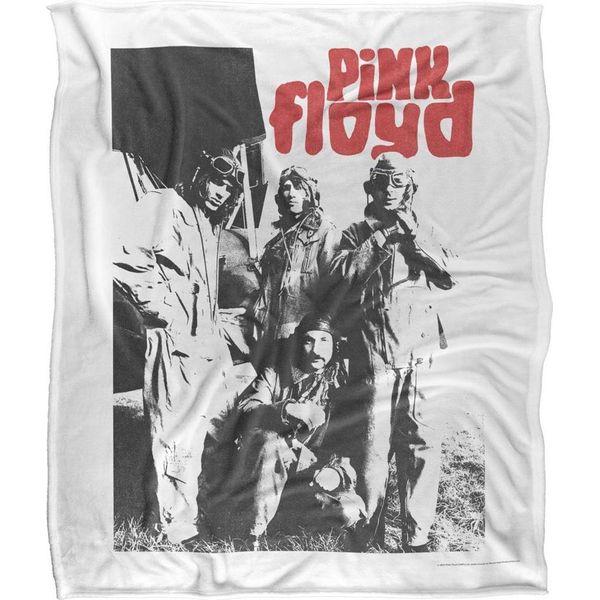 Pink Floyd - Coperta "Point Me At The Sky"", Setosa E Morbida TV23551 (Taglia Unica) (Bianco/Nero)"-image
