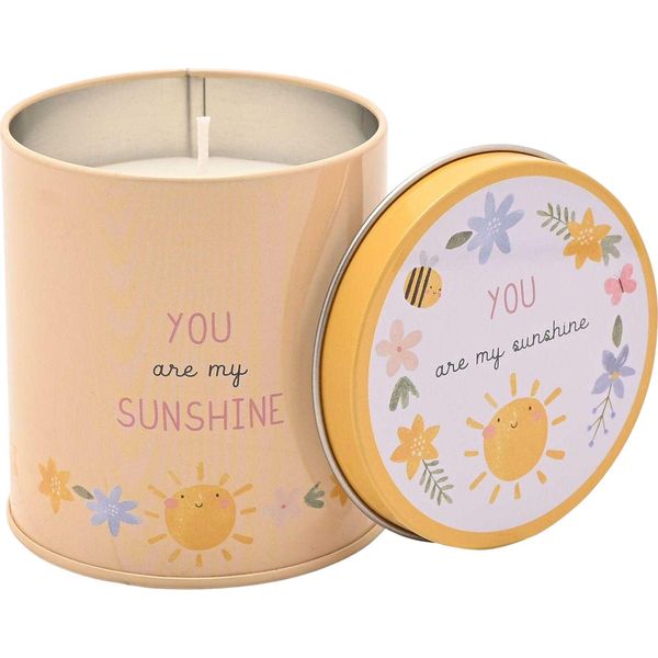 Celebrations - Portacandele "Love Life You Are My Sunshine"" WD3213 (Taglia Unica) (Giallo)"-image
