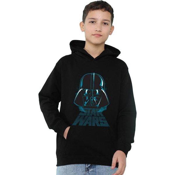 Star Wars - Felpa Con Cappuccio Per Bambini TV23735 (116) (Nero)-image