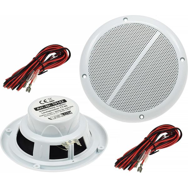 Altoparlante Impermeabile Per Esterni Chilitec CT-65 8 Ohm, 6.5, 100W, 80Hz-20Khz, Coppia-image