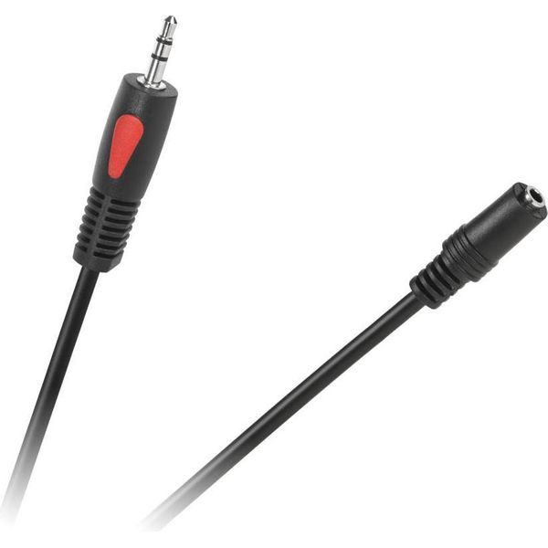 Cavo Audio Aux 1M Mini Jack 3,5Mm Maschio-Femmina Solido Eco-Line-image